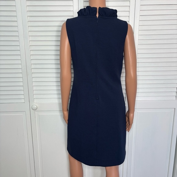 New LILLY PULITZER Tisbury Sleeveless Ruffle Detail Sheath Dress Size Medium - Picture 6 of 6